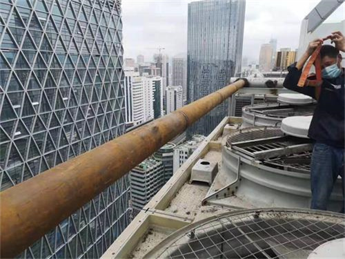 圆形冷却塔填料确保操作系统的平常运行,抵制水温的流失散热安置,圆形冷却塔图片